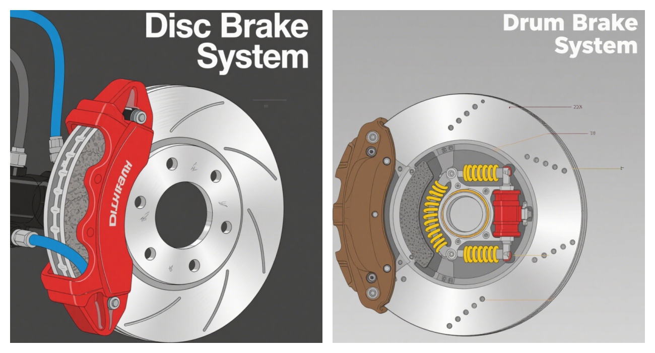 drum brake system and disc brake system