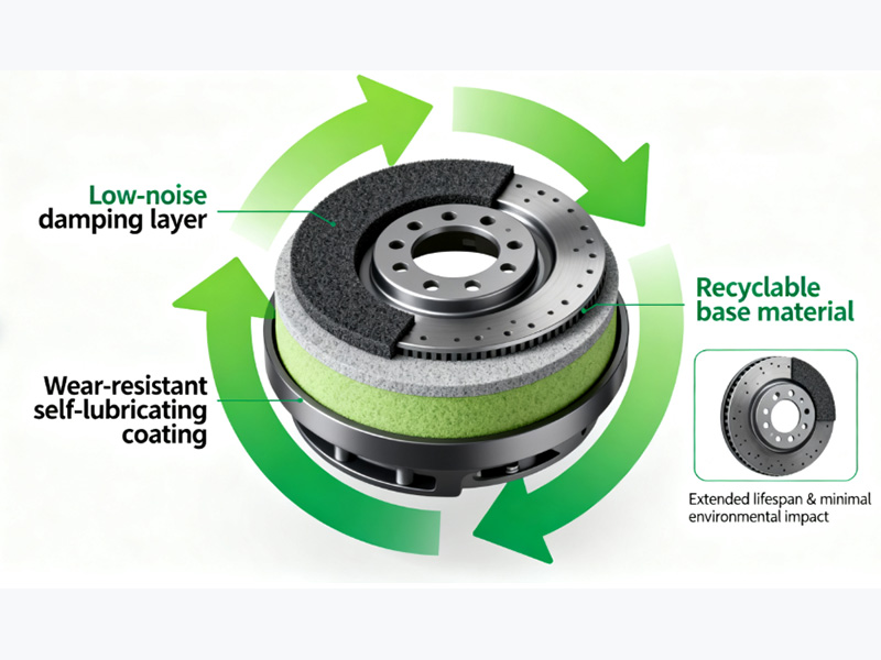 In The New Energy Era, How Can Automotive Brake Parts Achieve Green Production?