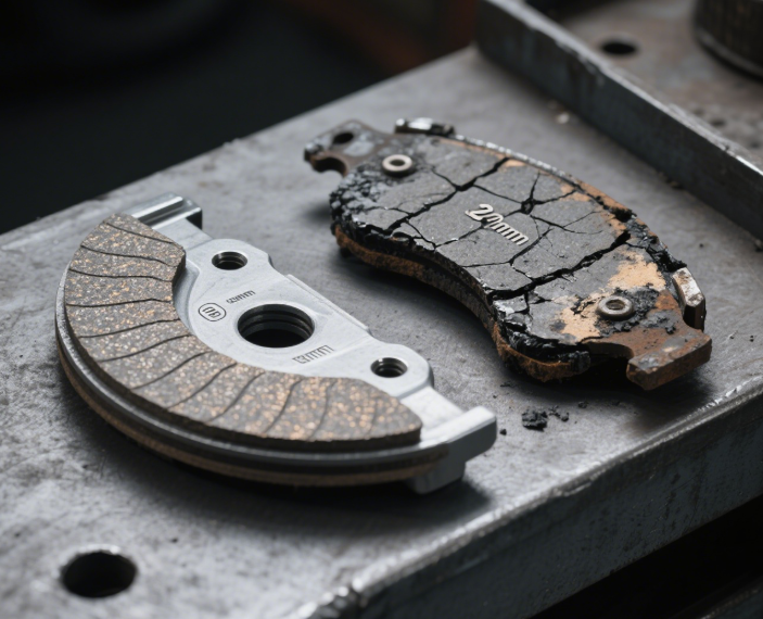 Wear-resistant auto brake shoes 