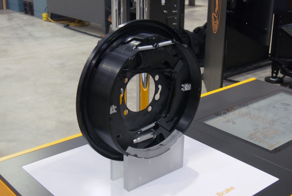 EV Coating Brake Drum