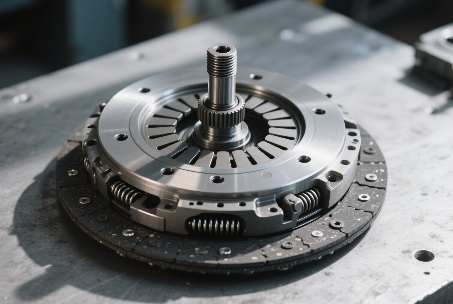 High temperature resistant clutch disc and plate 