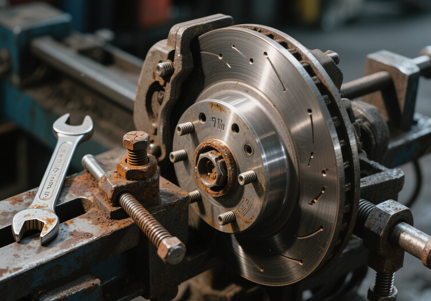 Wear replacement brake disc