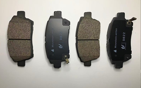 High temperature resistant brake pads 